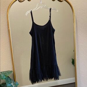 My Stree Elegant Black Mini Dress Size  XL